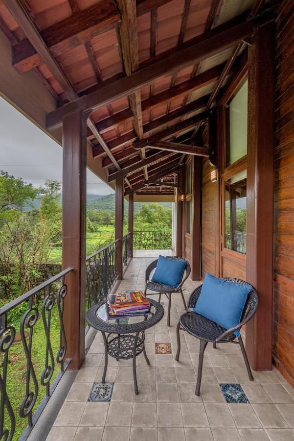 Saffronstays Boulevard Loghouse - A Wooden Chalet Amidst Nature Karli Exterior photo